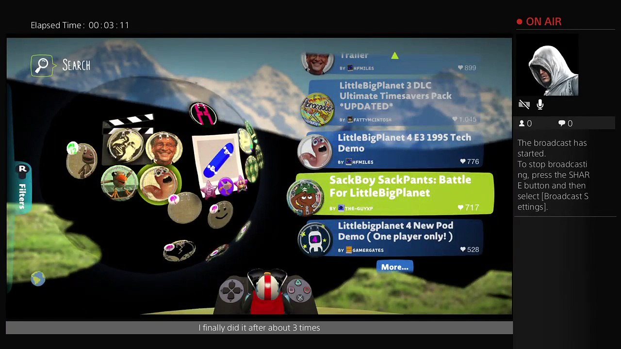 Playing LBP 3 (88)
