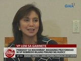 24 Oras: Pabahay sa mahihirap, magiging prayoridad ni VP Robredo bilang pinuno ng HUDCC