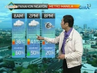 UB: Maayos na panahon ngayong Martes ng umaga, asahan sa Metro Manila