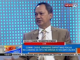 NTG: Panayam kay Comm. Roberto Cadiz, CHR
