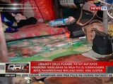 QRT: Umano'y drug pusher, patay matapos umanong manlaban sa mga pulis