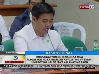 Imbestigasyon ng Senado kay dating VP Binay, umabot ng halos isa't kalahating taon