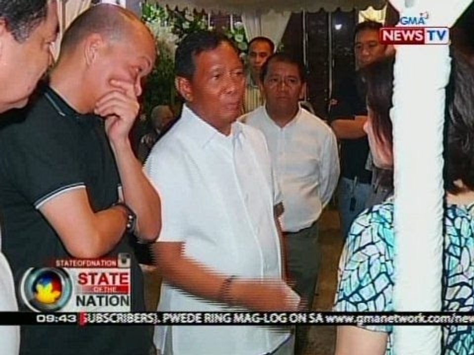SONA: 14 na kaso kabilang ang katiwalian, isinampa laban kay dating VP Binay