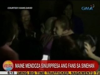 UB: Maine Mendoza, sinurpresa ang fans sa sinehan