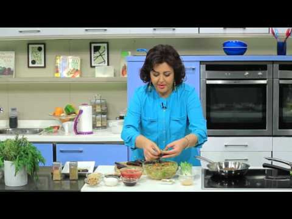 باذنجان محشي - باذنجان باللحمة المفرومة | عيش وملح حلقة كاملة