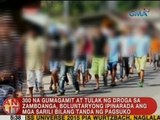 UB: 300 na gumagamit at tulak ng droga, ipinarada ang mga sarili bilang tanda ng pagsuko