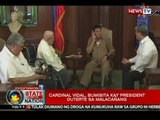 SONA: Cardinal Vidal, bumisita kay President Duterte sa Malacañang