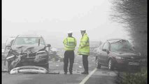 Muere una motorista en un accidente múltiple en la A40 de Reino Unido