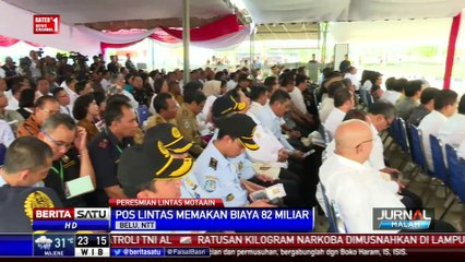 Download Video: Presiden Jokowi Resmikan Pos Lintas Batas Negara Motaain