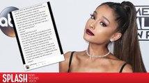 Ariana Grande Feels 'Sick and Objectified' By Male Fan's Comments