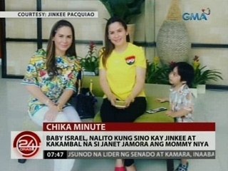 24 Oras: Baby Israel, nalito kung sino kay Jinkee at kakambal na si Janet ang mommy niya