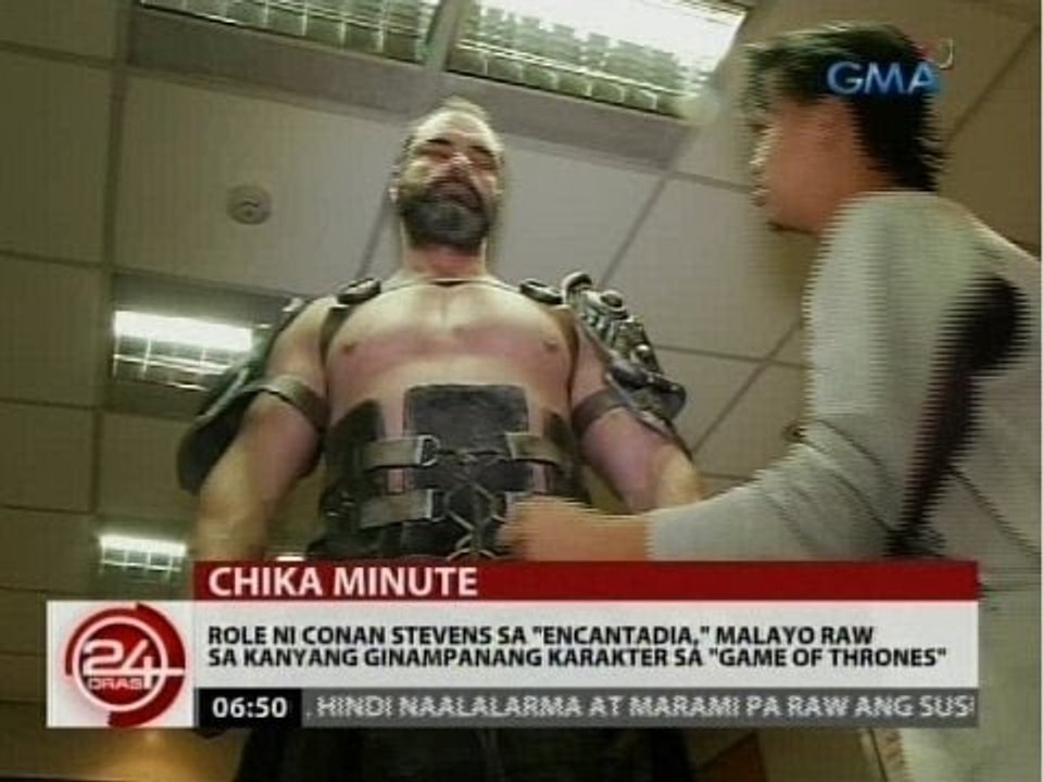 24 Oras: Role ni Conan Stevens sa 'Encantadia', malayo raw sa kanyang karakter sa 'Game of Thrones'
