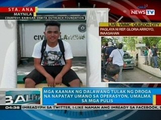 Mga kaanak ng dalawang tulak ng droga na napatay umano sa operasyon, umalma sa mga pulis