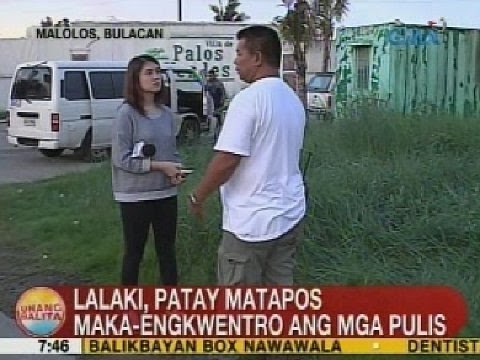 UB: Lalaki, patay matapos maka-engkwentro ang mga pulis sa Malolos, Bulacan