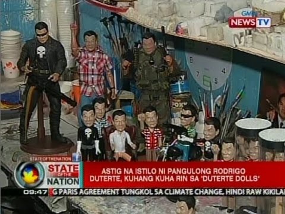 SONA: Astig na istilo ni Pangulong Rodrigo Duterte, kuhang kuha rin sa "Duterte dolls"