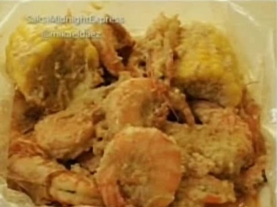 Saksi: Salted egg shrimp, hipong ginisa sa mantikilya at itlog na maalat