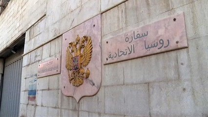 Két belövés a damaszkuszi orosz követségen