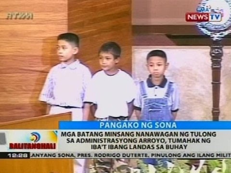 Mga batang minsang nanawagan ng tulong sa administrasyong Arroyo, tumahak ng iba't ibang landas