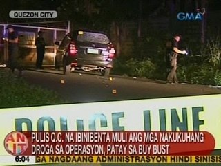 UB: Pulis QC na ibinibenta muli ang mga nakukuhang droga sa operasyon, patay sa buy bust