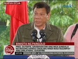 24 Oras: Pres. Duterte, ipinaliwanag sa mga sundalo ang desisyong Unilateral Ceasefire