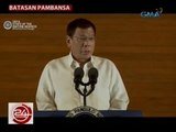 24 Oras: Unilateral ceasefire sa CPP-NPA, inanunsyo ni Pangulong Duterte