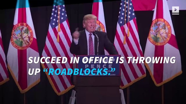 Trump: 'NOT' a smooth transition after Obama roadblocks