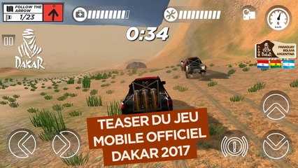 Jeu vidéo mobile Dakar 2017 - Teaser officiel