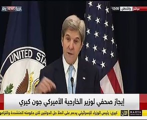 بالفيديو.. جون كيرى: لم نقف وراء "قرار الاستيطان" بمجلس الأمن ومصر من قدمت المشروع