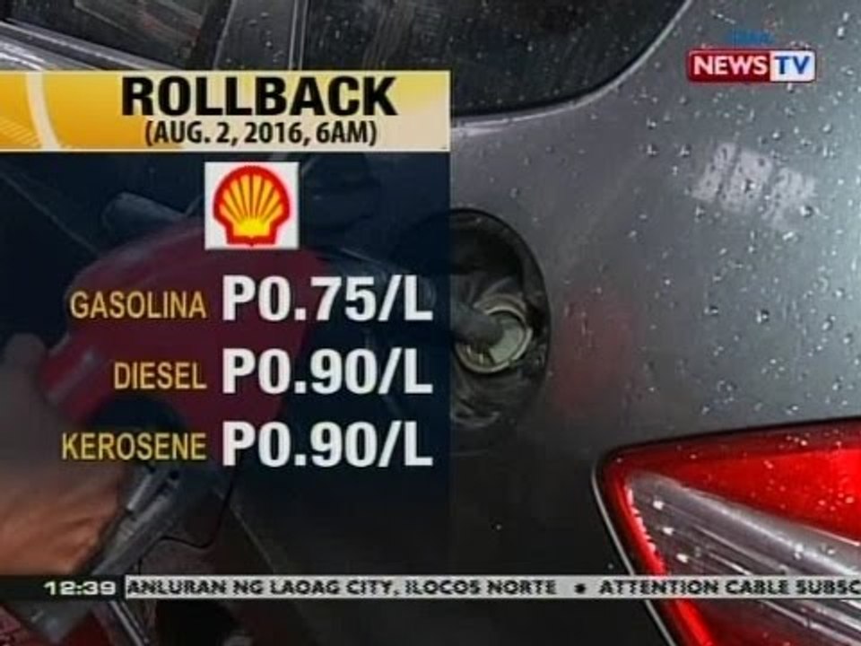BT: Oil price rollback