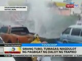 BT: Sirang tubo, tumagas; nagdulot ng pagbigat ng daloy ng trapiko