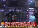 UB: CDRRMC sa Baguio City, naka-red alert pa rin dahil sa posibleng epekto ng Bagyong Carina