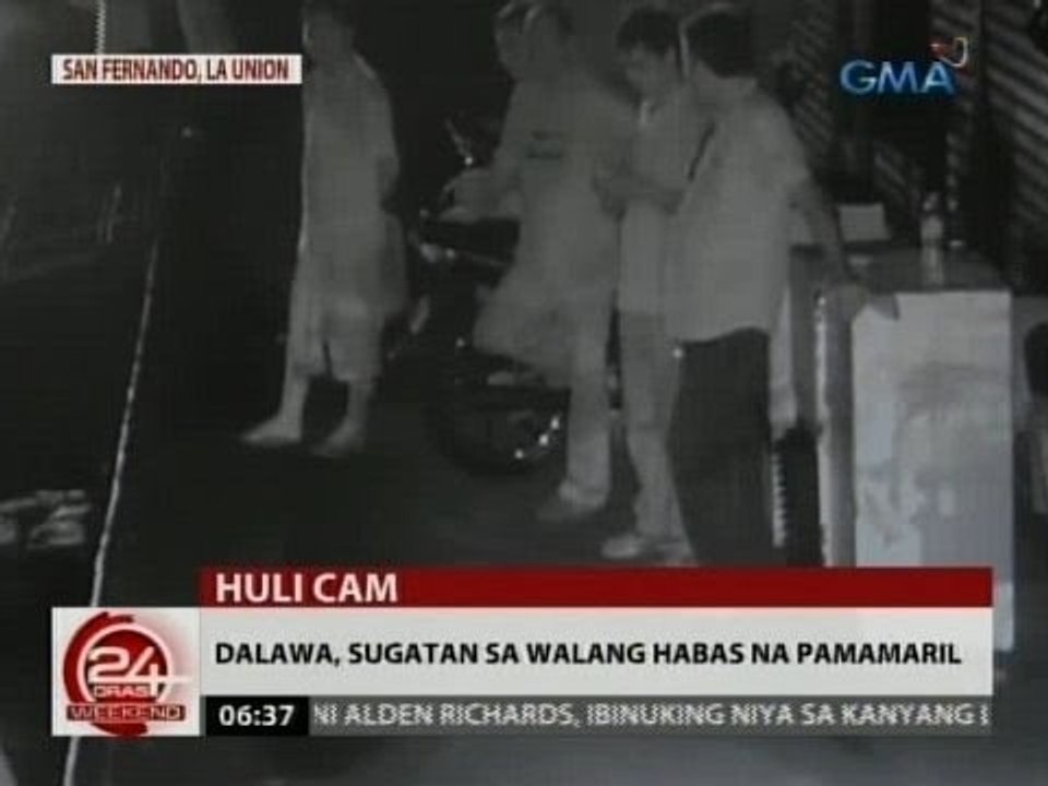 24 Oras: Dalawa, sugatan sa walang habas na pamamaril