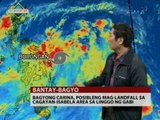 24 Oras: Bagyong Carina, posibleng mag-landfall sa Cagayan-Isabela area sa Linggo ng gabi
