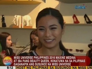 Maxine Medina at iba pang beauty queen, ikinatuwa na sa PHL gaganapin ang susunod na Miss Universe