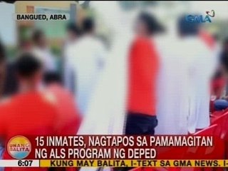 UB: 15 inmates, nagtapos sa pamamagitan ng ALS Program ng DepEd sa Bangued, Abra