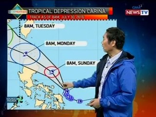 BT: Weather update as of 12:16 p.m. (July 30, 2016)