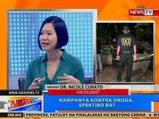 NTG: Kampanya kontra droga, epektibo ba?