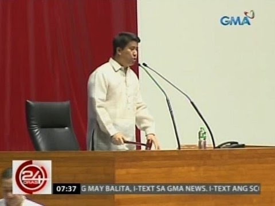 24 Oras: Giit ni Rep. Baguilat, 'di kabilang sa minorya si Rep. Suarez