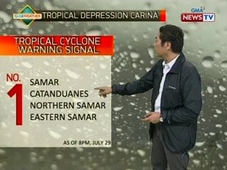 SONA: Bagyong Carina, inaasahang lalo pang lalakas