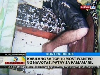 BT: Kabilang sa top 10 most wanted ng Navotas, patay sa pamamaril