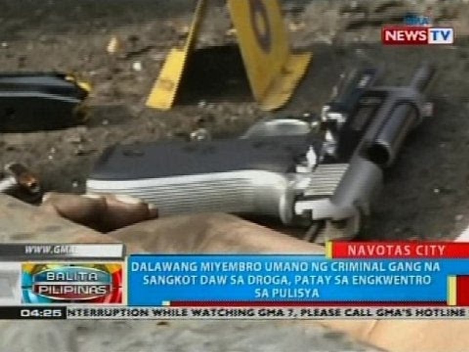 BP: Tatlong tulak umano ng droga, patay matapos daw manlaban sa buy-bust operation