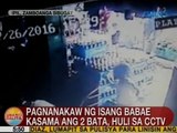 UB: Pagnanakaw ng isang babae kasama ang 2 bata sa Ipil, Zamboanga Sibugay, huli sa CCTV