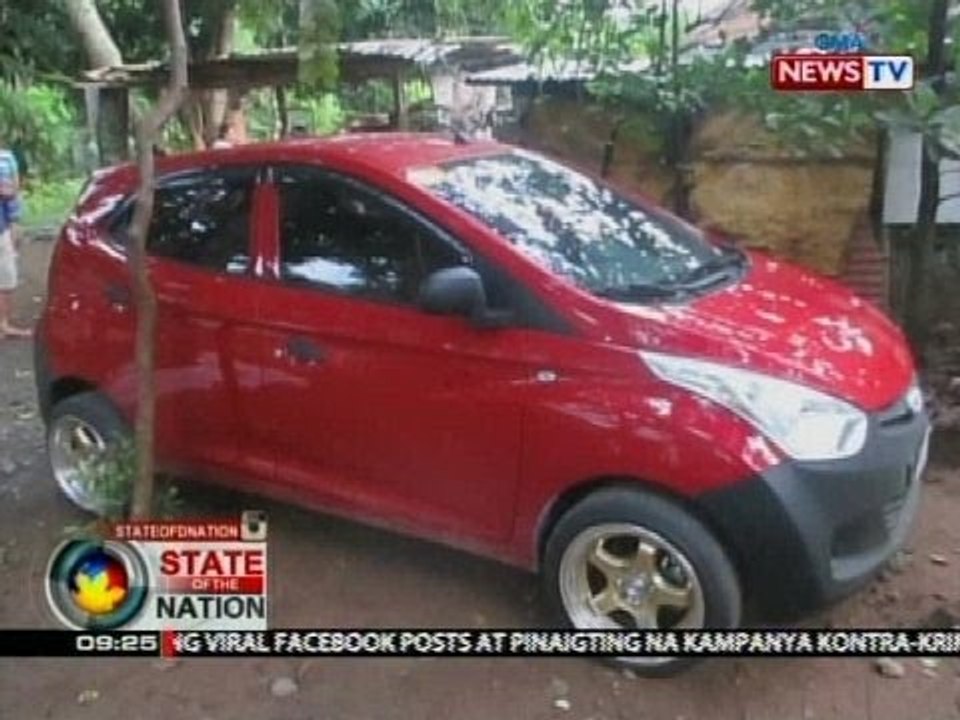 SONA: Sasakyan ng suspek na si Vhon Martin Tanto, natunton sa Nueva Vizcaya