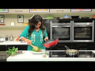 لحم ضاني مع العدس والسبانخ - البطاطس المقليه والمتبلة | مغربيات حلقة كاملة