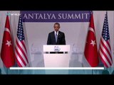 US President Obama's talks in second day of G20 Antalya Summit