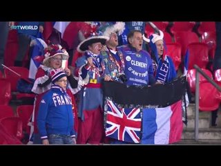 TRT World: Atmosphere during England-France football match, Lance Santos reports from London