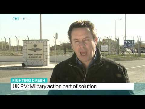 TRT World: UK starts air strikes in Syria, Francis Collings reports from Cyprus