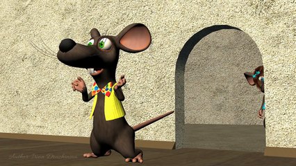 Funny Happy Birthday Song. Mouse sing Happy Birthday To You-3OsHNlsp3zw