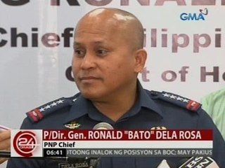 24 Oras: PNP Chief Dela Rosa, binalaan si Kerwin Espinosa kung 'di pa rin susuko