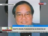 BT: Snaffu Rigor, pumanaw sa edad na 69